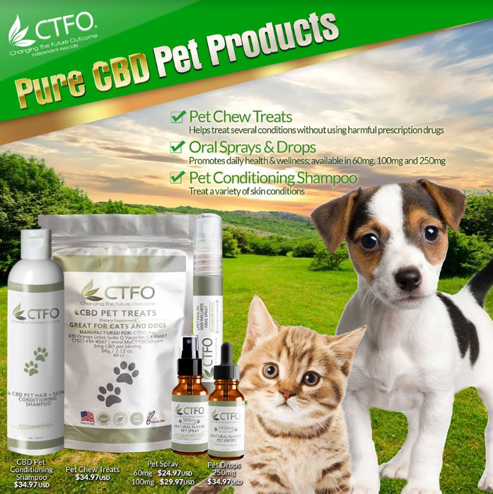 CTFO CBD Pet Products